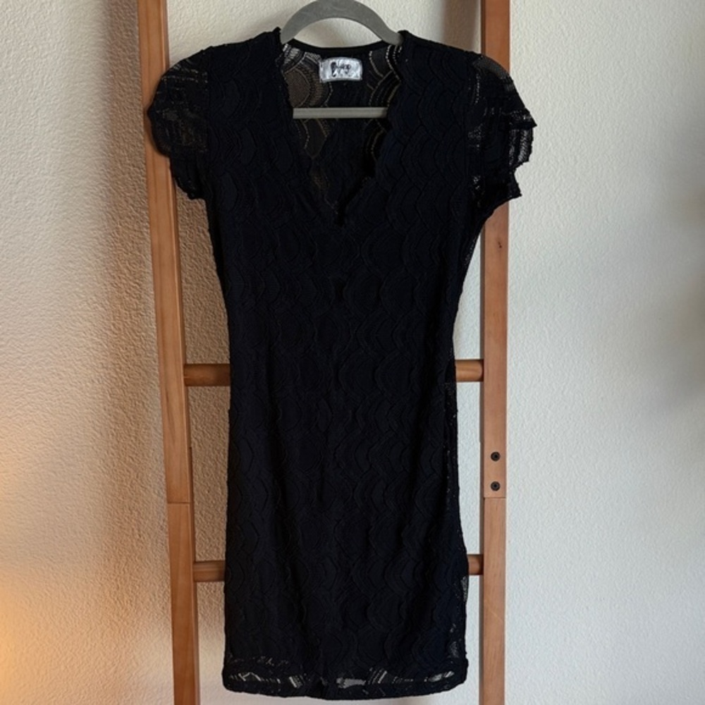 Nightcap clothing Elegant little Black Lace Dress